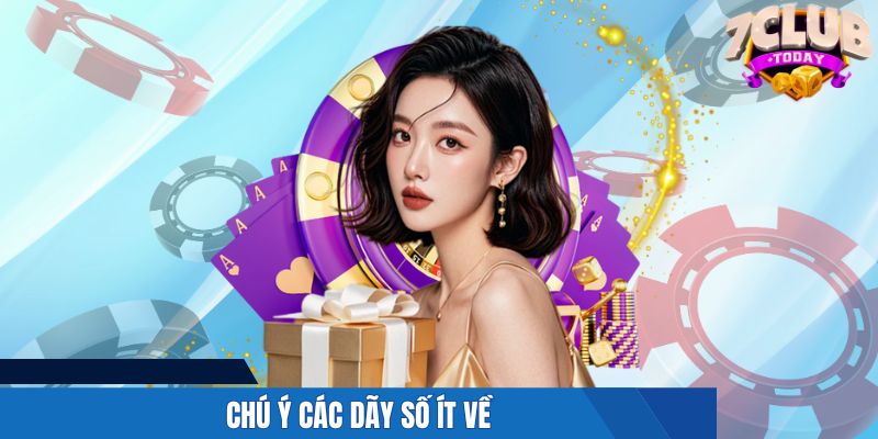 Chú ý các dãy số ít về